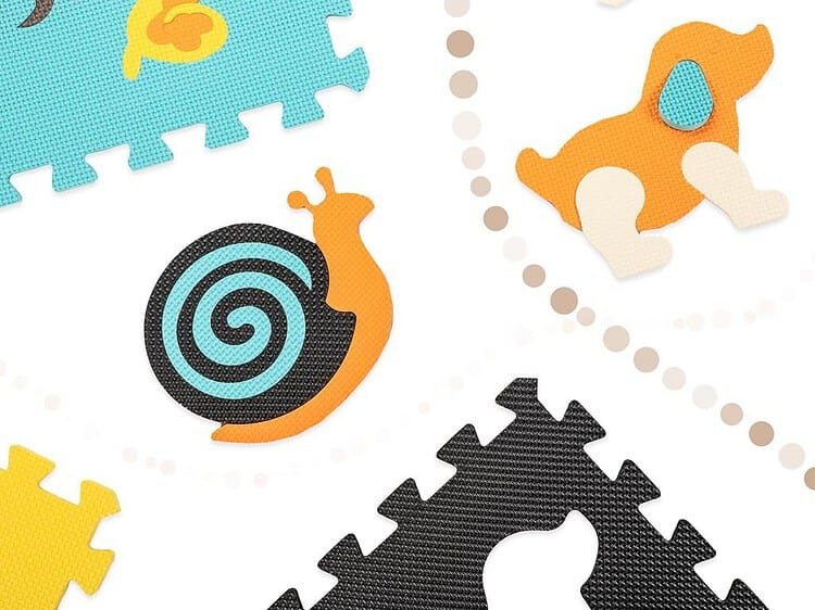 Jucării Puzzle din cauciuc pentru copii, sigur și educativ pentru cel mic.