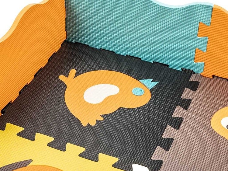 1. Covoraș puzzle pentru copii, jucării educative, sigure pentru joacă în interior și exterior.