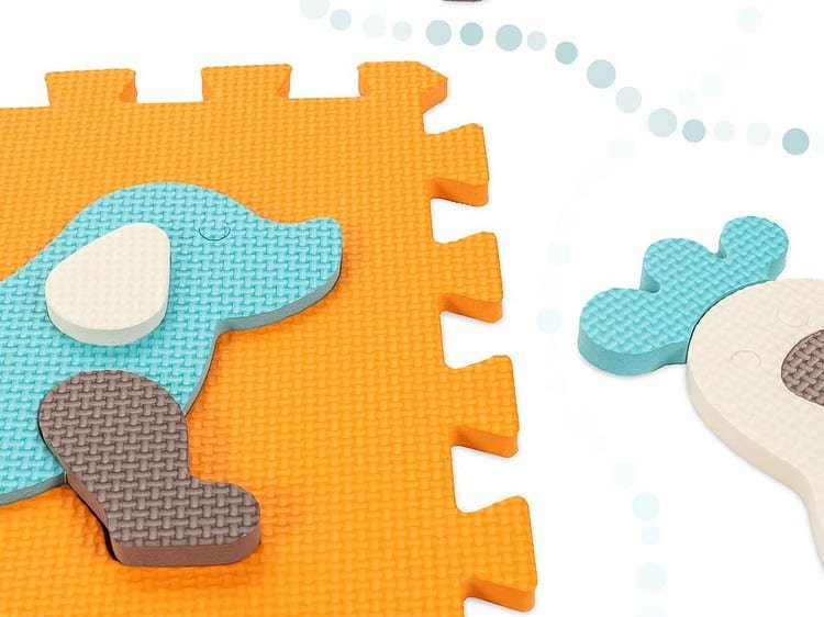 Jocuri din burete pentru copii, podea de joacă în formă de casă, elemente de puzzle pentru copii.