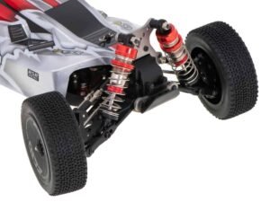 Racing pentru mașini de remote control, suspensie și anvelope off-road.