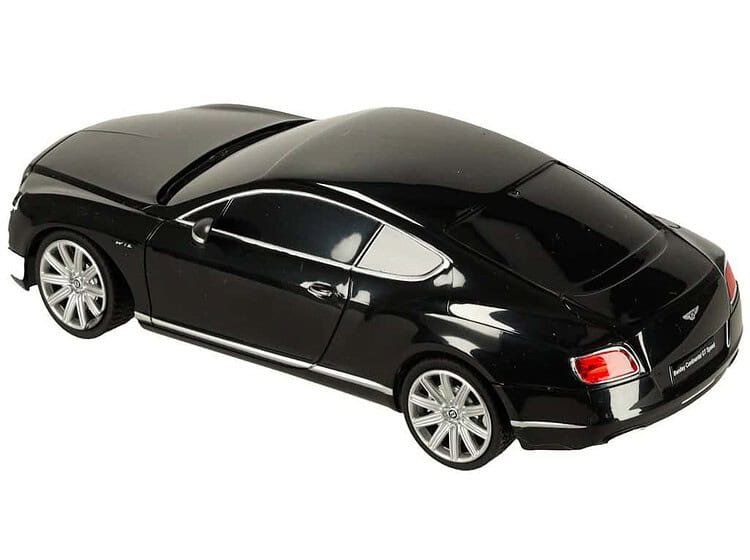 Mașină de jucărie Porsche neagră, detașabilă pentru copii, ideală pentru colecție și joacă în aer liber.