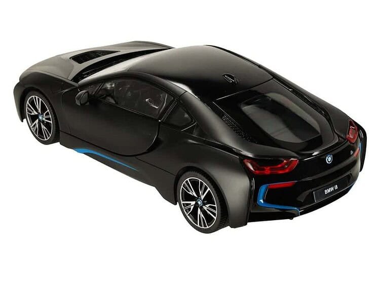 1. Mașină jucărie BMW i8 pentru copii, model realist și sigur.
