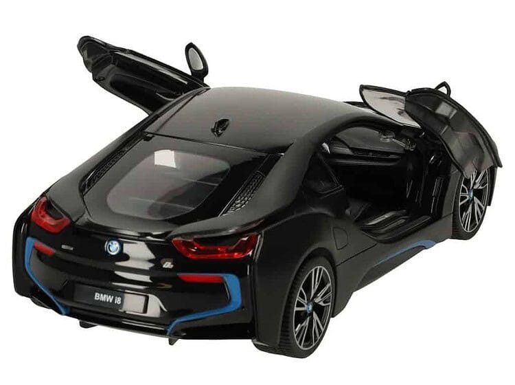 Mașină electrică pentru copii BMW i8, jucărie realistă, pentru distracție și dezvoltare imaginație.