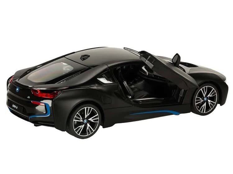Mașină jucărie BMW i8, autovehicul electric pentru copii, pentru joc și distracție în siguranță.