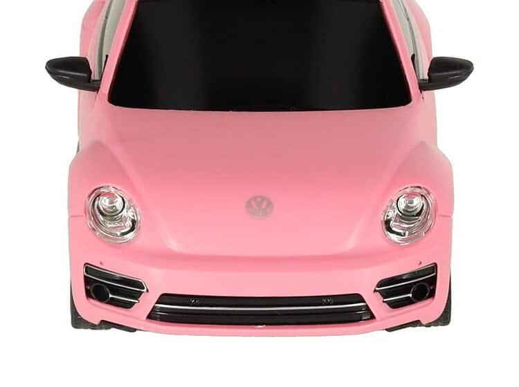 Mașină de jucărie electrică roz pentru copii, design realist și sigur pentru joacă, cadou perfect pentru cei mici.