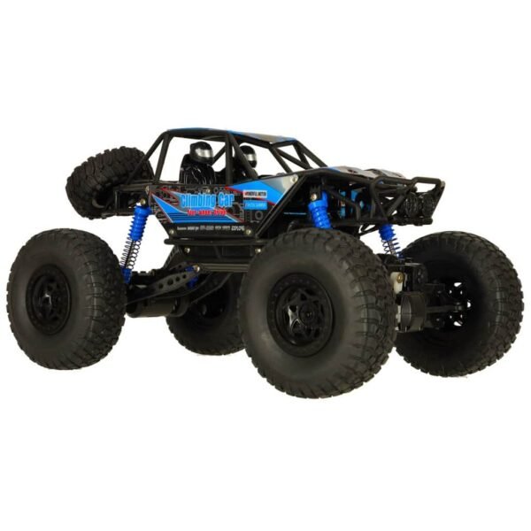 RC Crawler Crawler Climbing Car 1:10 4WD 48cm albastru - imagine 8