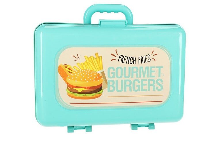 Joacă de jucării pentru fete, set de masă pentru sandwinșuri, accesorii pentru bucătărie, cadou de imaginație.