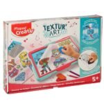 Cartografiere creativă a texturii de tablă albă -