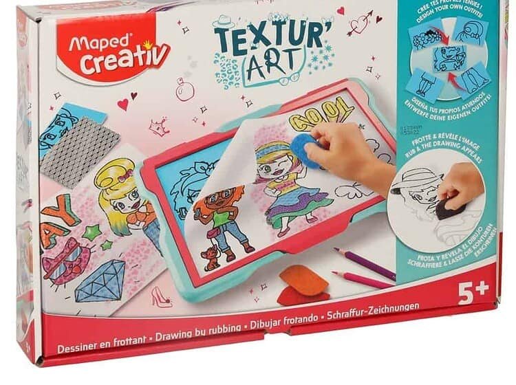 Cartografiere creativă a texturii de tablă albă -