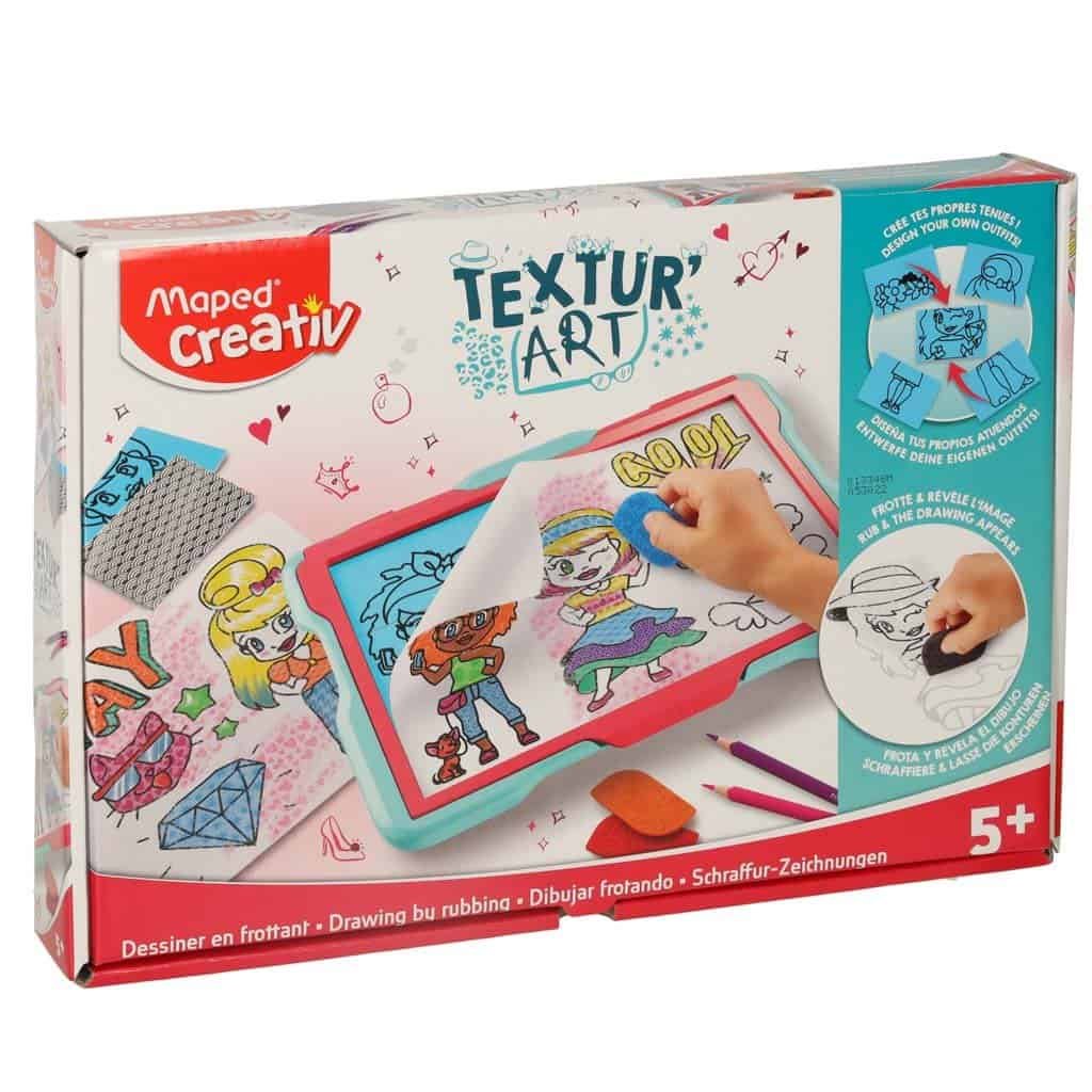 Cartografiere creativă a texturii de tablă albă -