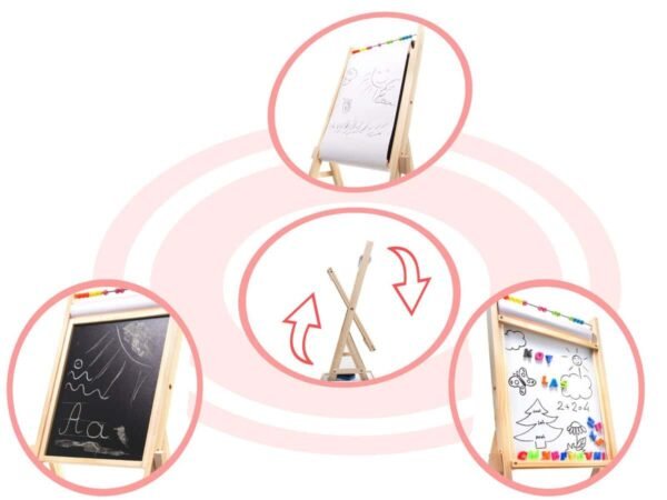 Magnetic chalkboard abacus abacus abacus hârtie cretă litere gratuit - imagine 8