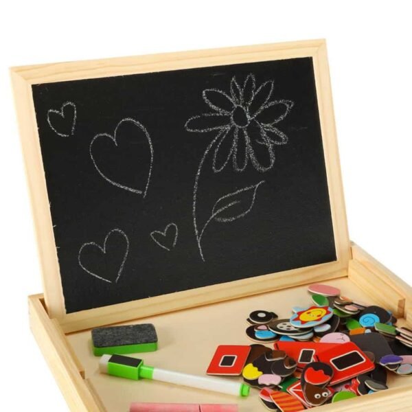 Tablă magnetică multifuncțională de bord mare model A - imagine 3