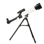 Telescop astronomic educațional pentru copii pe un trepied -