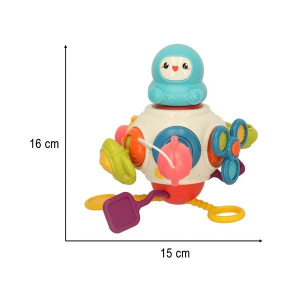 Jucărie senzorială Montessori pentru copii 8in1 - imagine 6