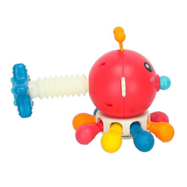 Jucărie senzorială Octopus Montessori pentru bebeluși - imagine 4