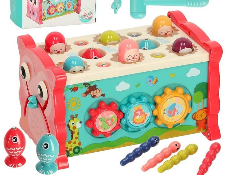 Jucărie senzorială cutie magică 8in1 -
