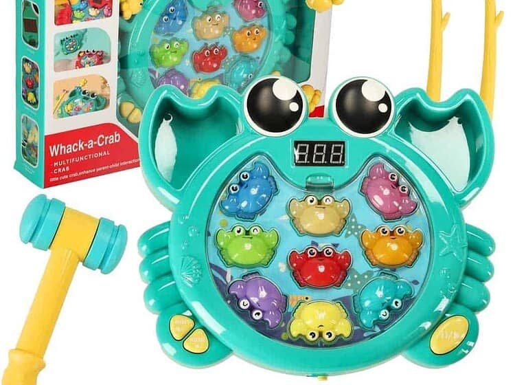 Joc interactiv 2 în 1 de pescuit crab interactiv de pescuit crab pounder -