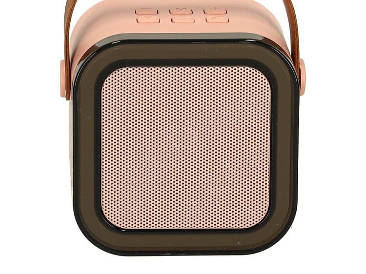 Mini difuzor portabil pentru copii, sunet clar și design modern pentru joacă și relaxare.