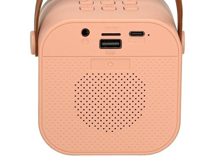 1. Difuzor portabil pentru copii, culori pastelate, sunet clar, perfect pentru joacă și relaxare.