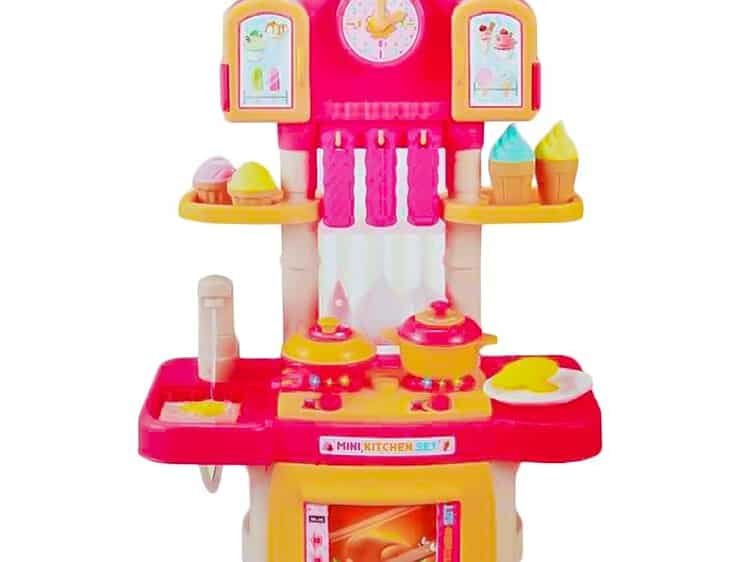 1 set/cutie - Aragaz cu baterii + accesorii bucatarie