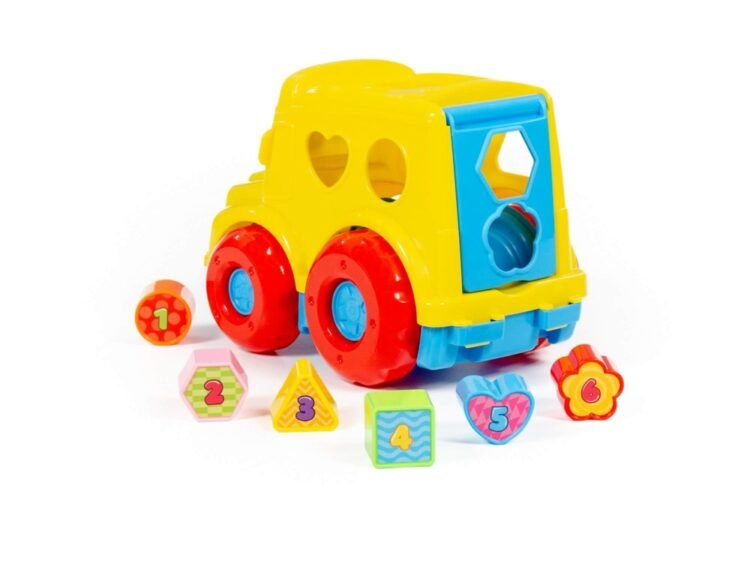 Polesie - - Jucaria educativa de la Polesie contine: 1 autobuz sortator