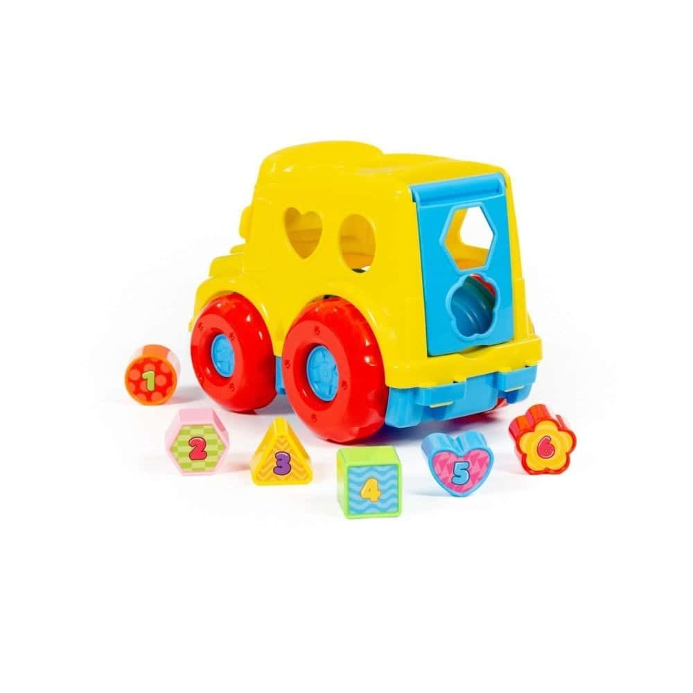 Polesie - - Jucaria educativa de la Polesie contine: 1 autobuz sortator