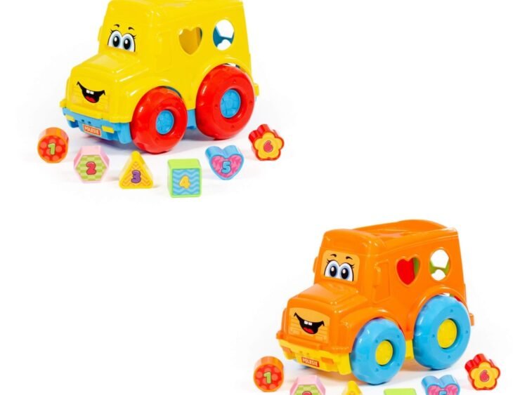 Autobuz + cuburi educative