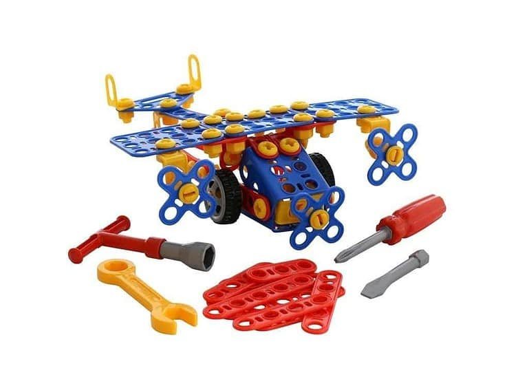 Polesie - Avion de asamblat - 144 piese