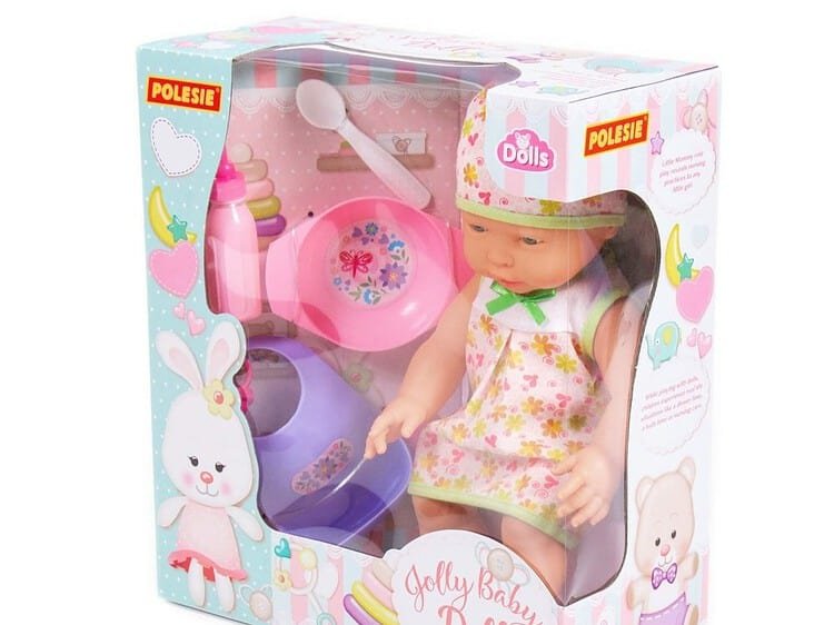 Bebelus cu accesorii