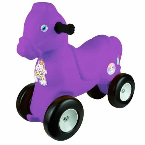 mov - ROBENTOYS - - Jucaria din plastic este compusa dintr-un vehicul – calut fara pedale