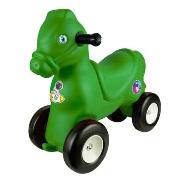 verde - ROBENTOYS - - Jucaria din plastic este compusa dintr-un vehicul – calut fara pedale