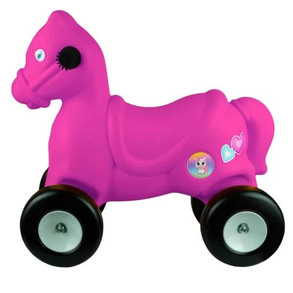 roz - ROBENTOYS - - Deplasarea calutului se realizeaza cu ajutorul celor 4 roti