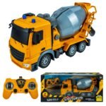 Camion-betoniera cu RC - - Setul contine 1 camion betoniera