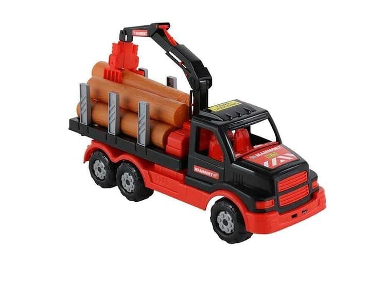 Camion cu lemne - Mammoet