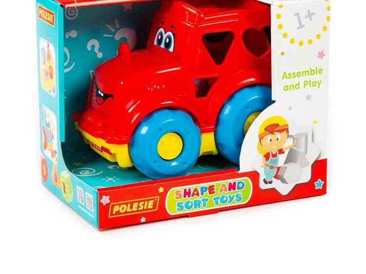 Camion + cuburi educative