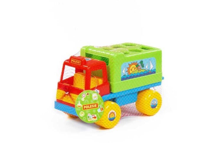 - Camionul - jucarie educativa este ideal pentru copiii cu varsta cuprinsa intre 1 si 3 ani.