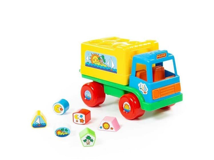 - Copilul poate scoate cu usurinta figurinele din remorca prin basculare.