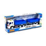 Camion + remorca cu lumina si sunet