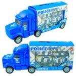 Camion transport + masinute metal - - Setul include 1 camion de transport