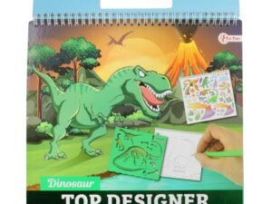 Dinozauri - Toi-Toys - - Carnetelul cu tema dinozauri are 1 pagina de stickere