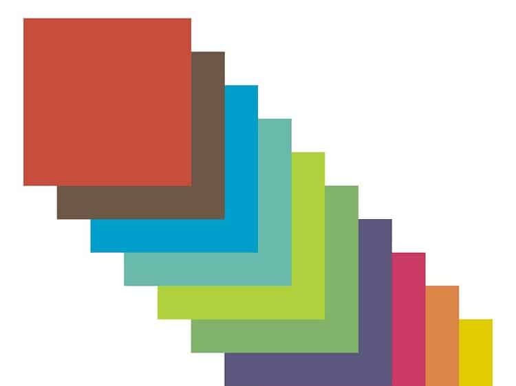 100 coli/set - NEBO - - Setul contine 100 coli in 10 culori: rosu