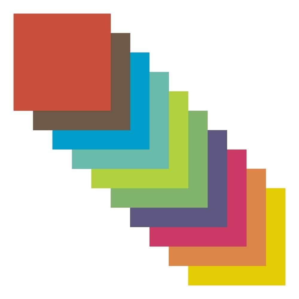 100 coli/set - NEBO - - Setul contine 100 coli in 10 culori: rosu