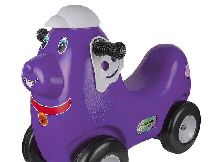 mov - ROBENTOYS - - Jucaria din plastic este compusa dintr-un vehicul – catel fara pedale