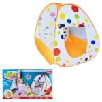 Cort de joaca - - Setul contine 1 cort de joaca pentru copii si 20 mingiute.