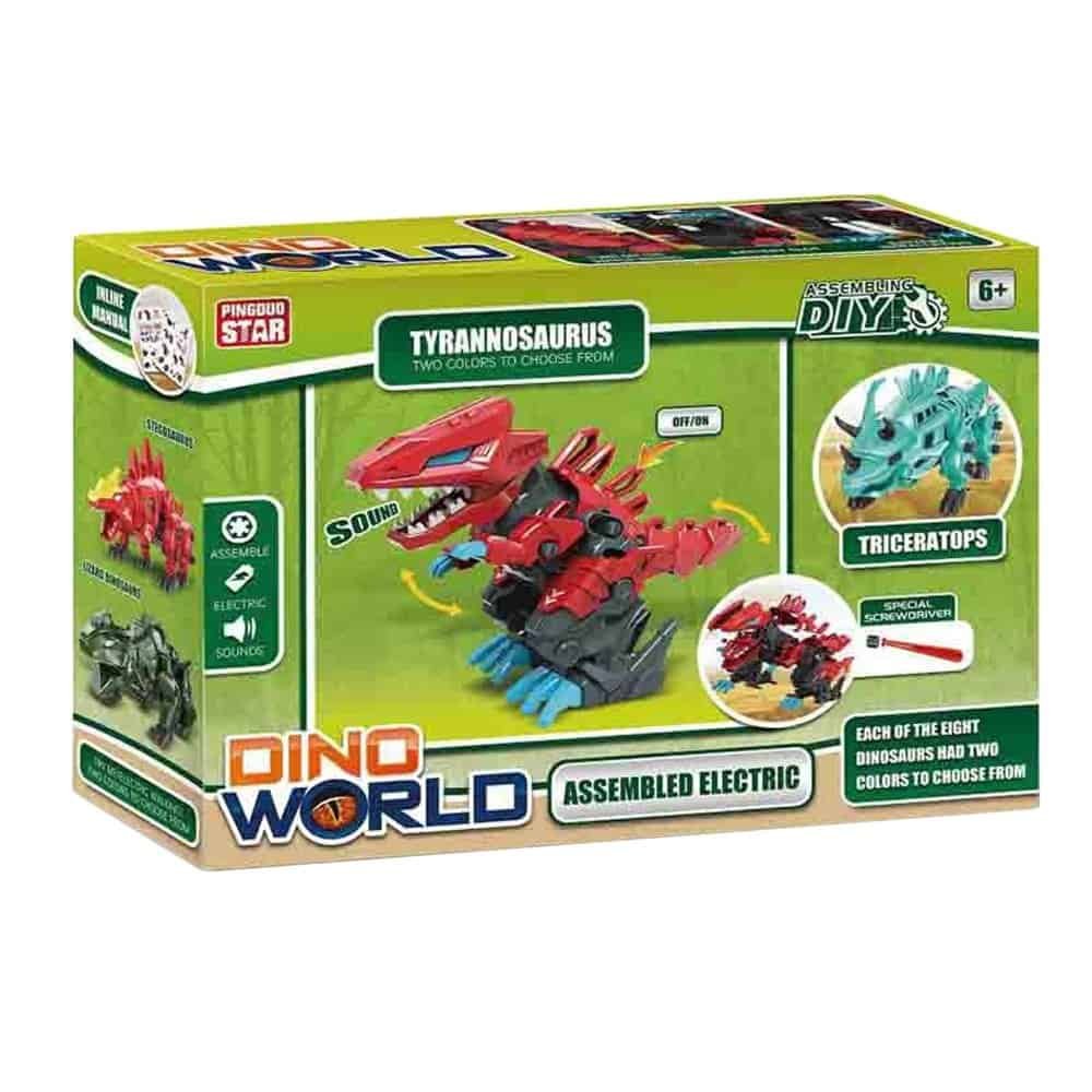 cu baterii - TANYSTROPHEUS - Cuburi constructii Robozaur