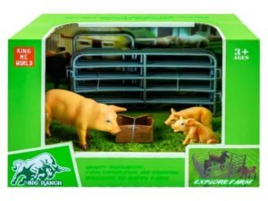 Figurine animale si puii lor - <p>- Setul include