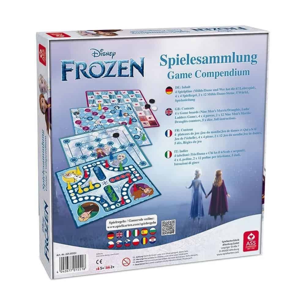 tema Frozen - - Setul contine: 2 planse de joc imprimate fata-verso