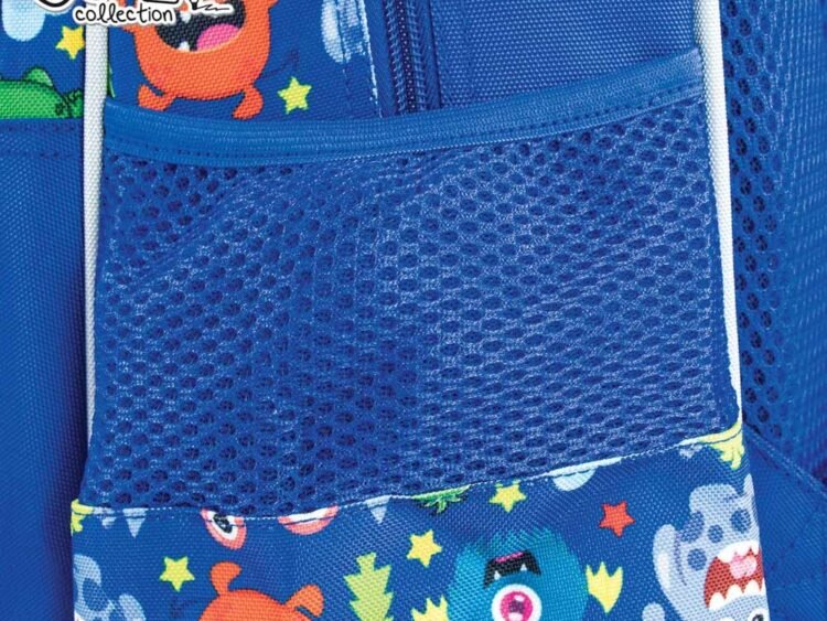 buzunar frontal cu carcasa din spuma EVA cu imprimeu 3D Scary