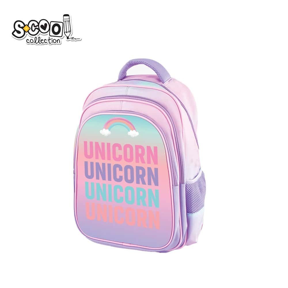 38x35x20 cm - S-COOL - - Rucsacul este special conceput pentru fetite cu varsta scolara