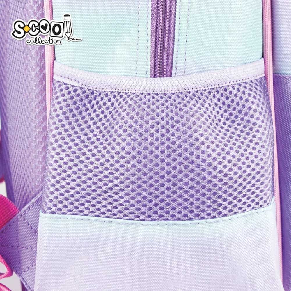 buzunar frontal cu carcasa din spuma EVA cu imprimeu 3D Unicorn